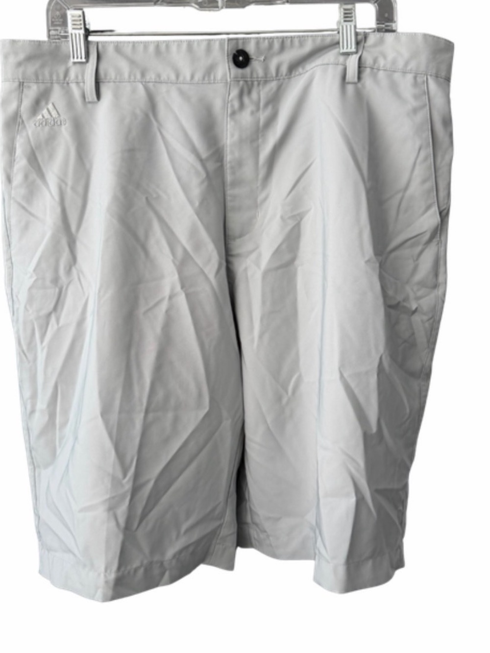 Adidas Men’s Light Gray Performance Golf Shorts 36